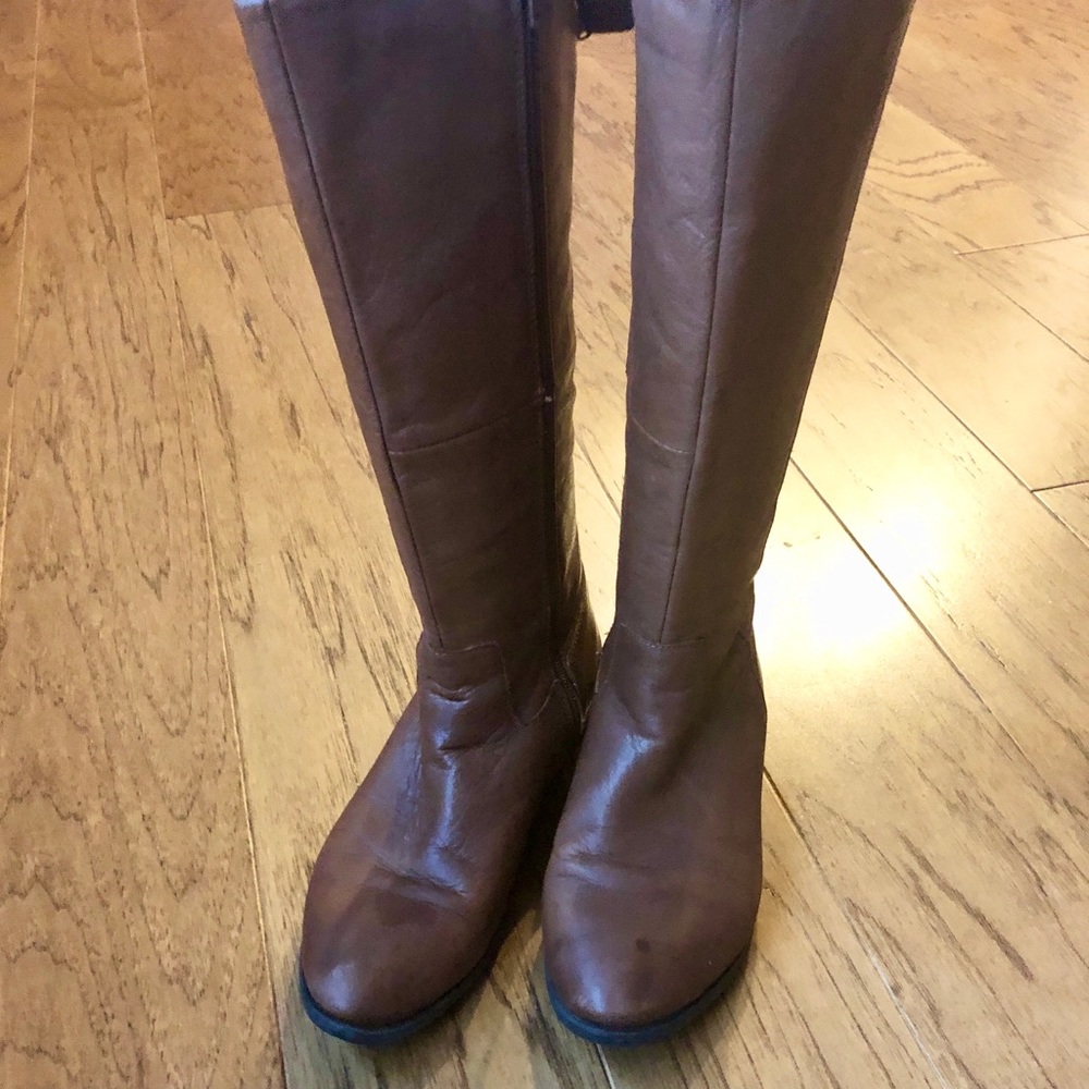 ALDO Genuine Leather Zip up Boots 7M